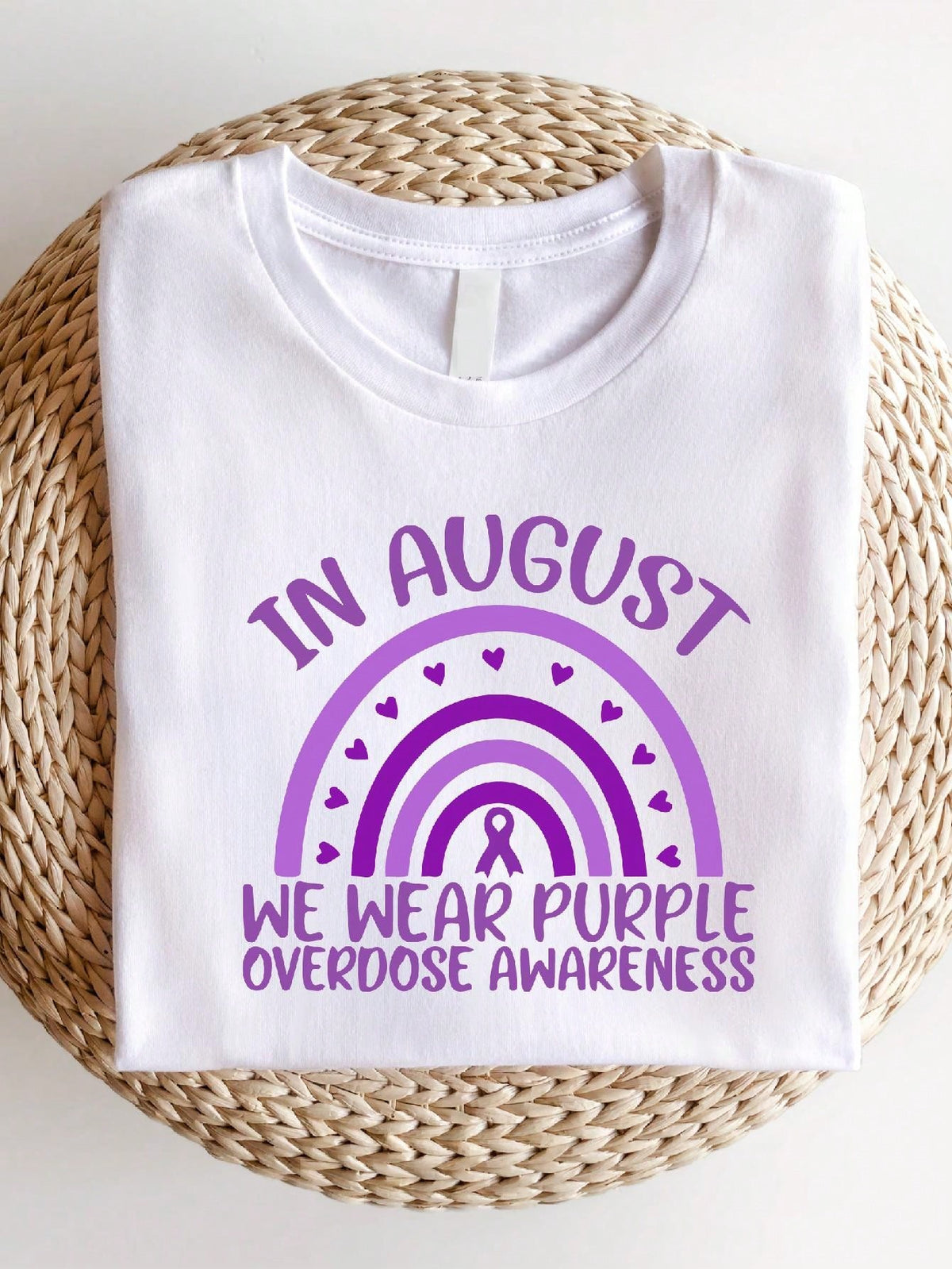 We Wear Purple In August T-Shirt