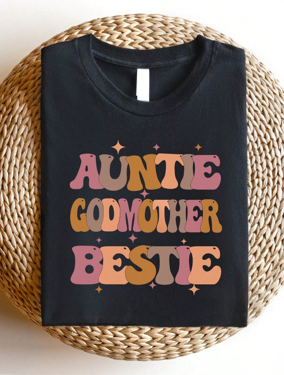 Auntie Godmother Bestie T-Shirt