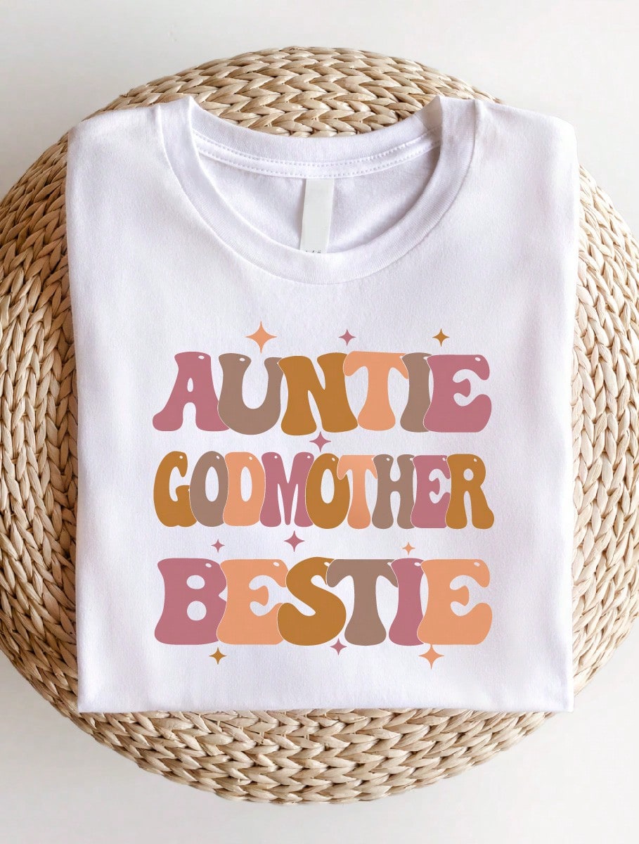 Auntie Godmother Bestie T-Shirt