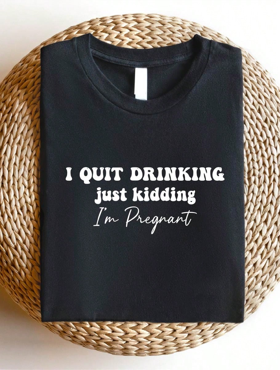 I Quit Drinking T-Shirt