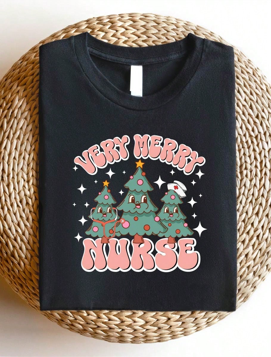 Very Merry Nurse T-Shirt