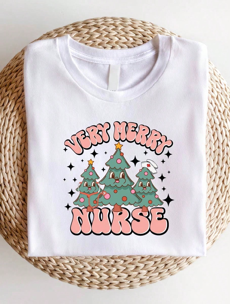 Very Merry Nurse T-Shirt