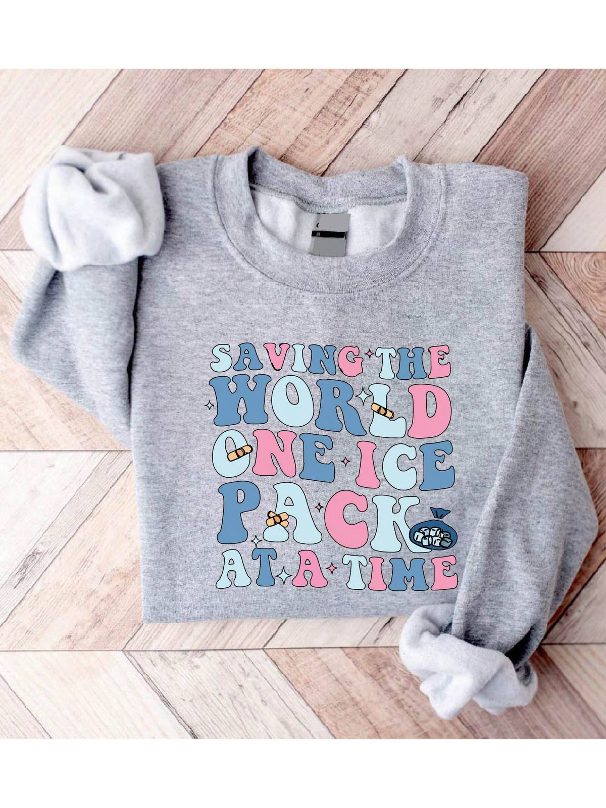 Saving The World One Ice Pack At A Time Sweatshirt