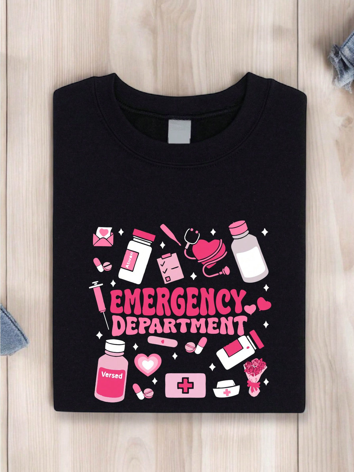 Valentine Emergency Department Nurse T-Shirt
