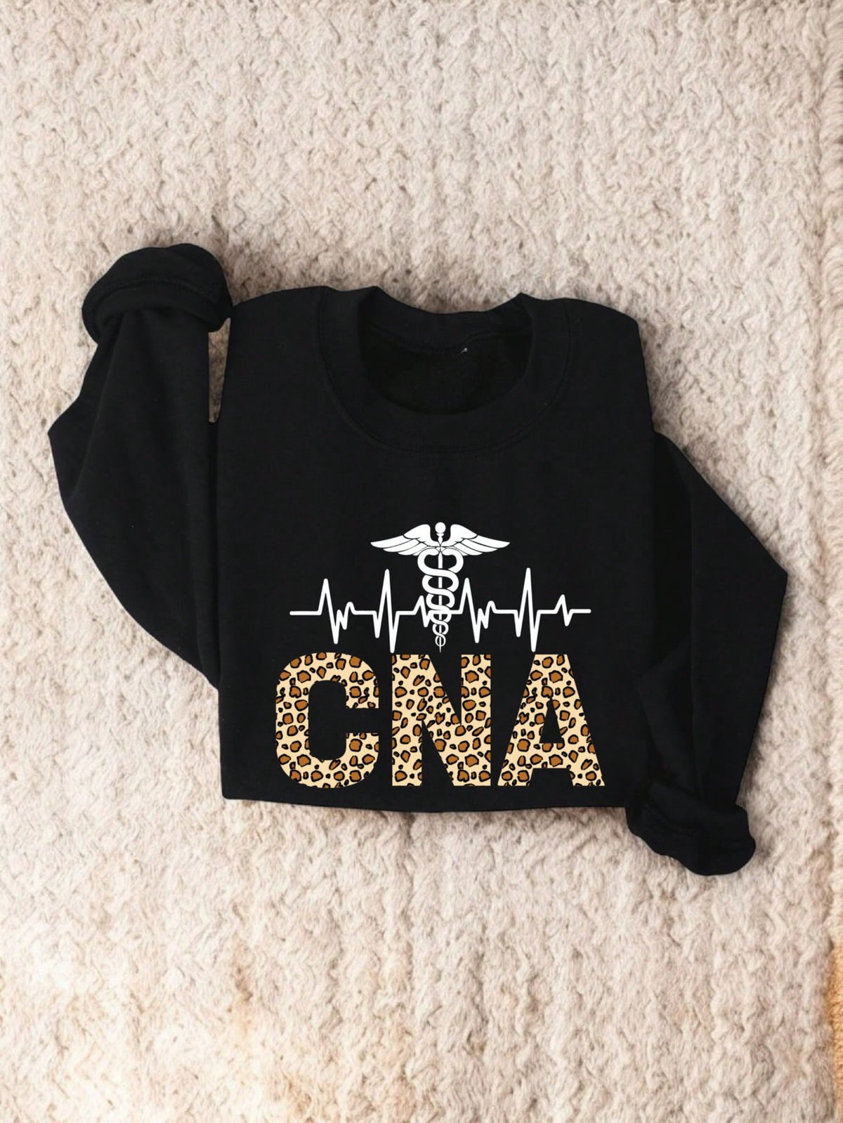 CNA Leopard Sweatshirt