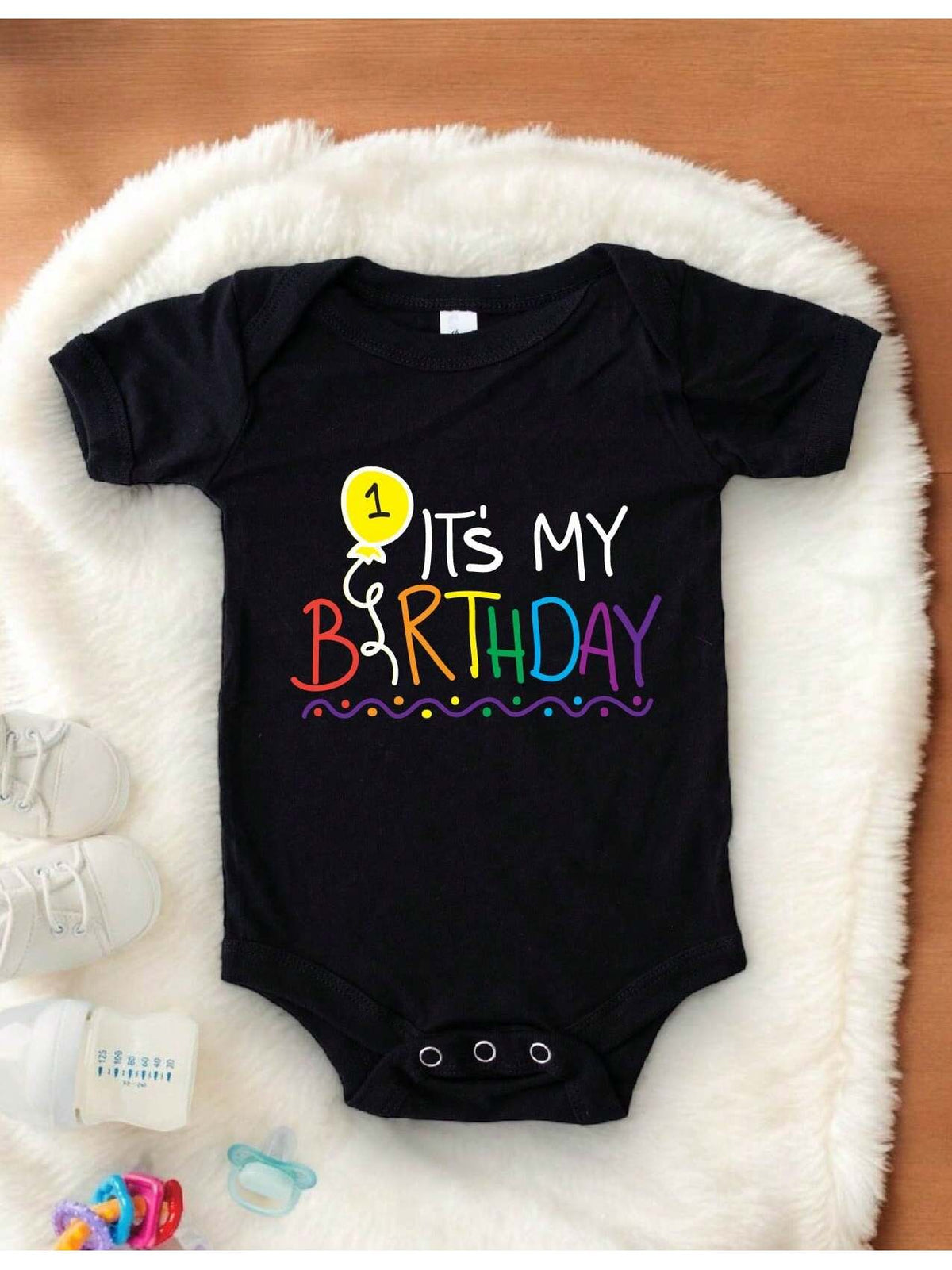 It's My First Birthday Bodysuit
