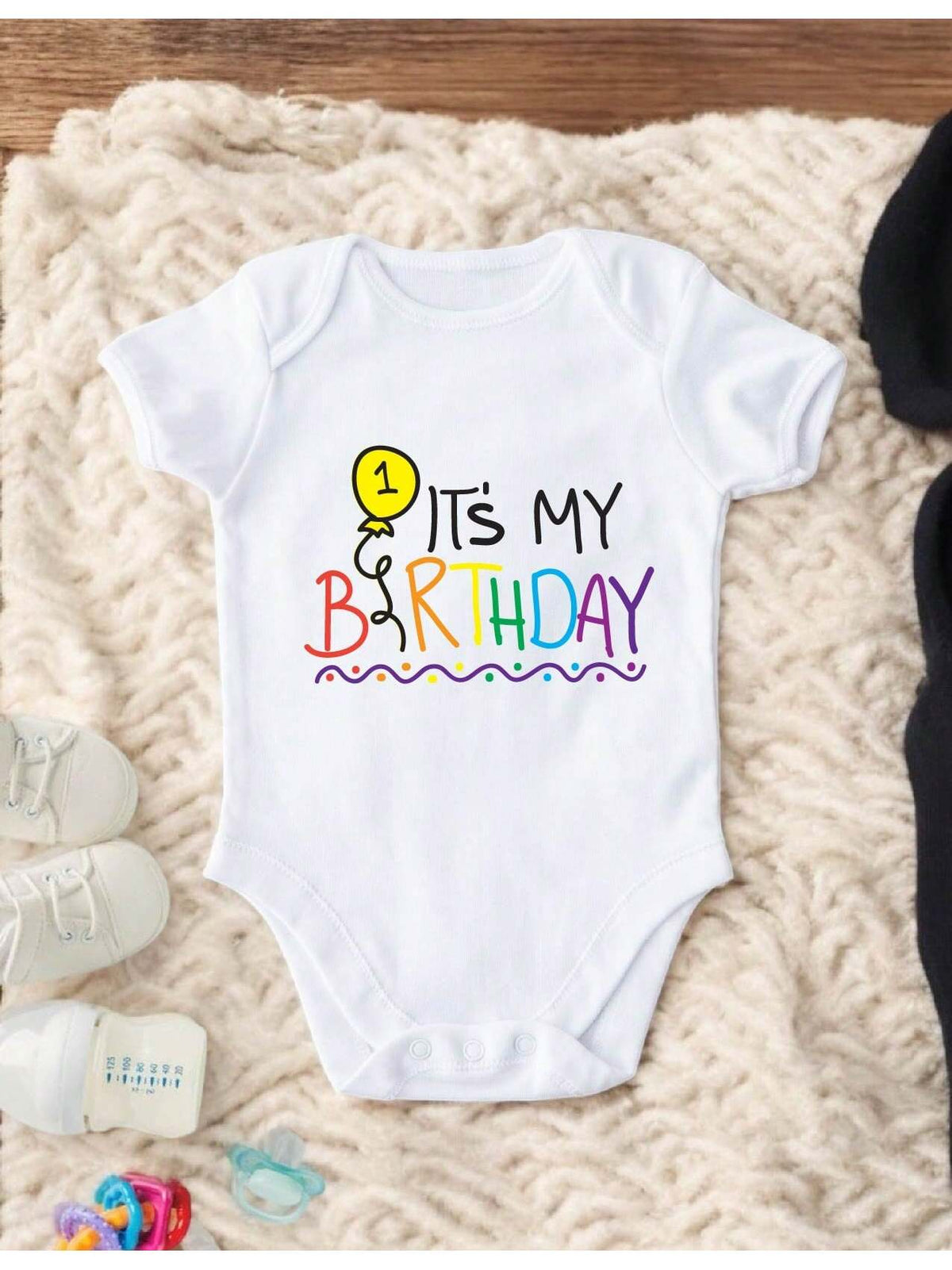 It's My First Birthday Bodysuit