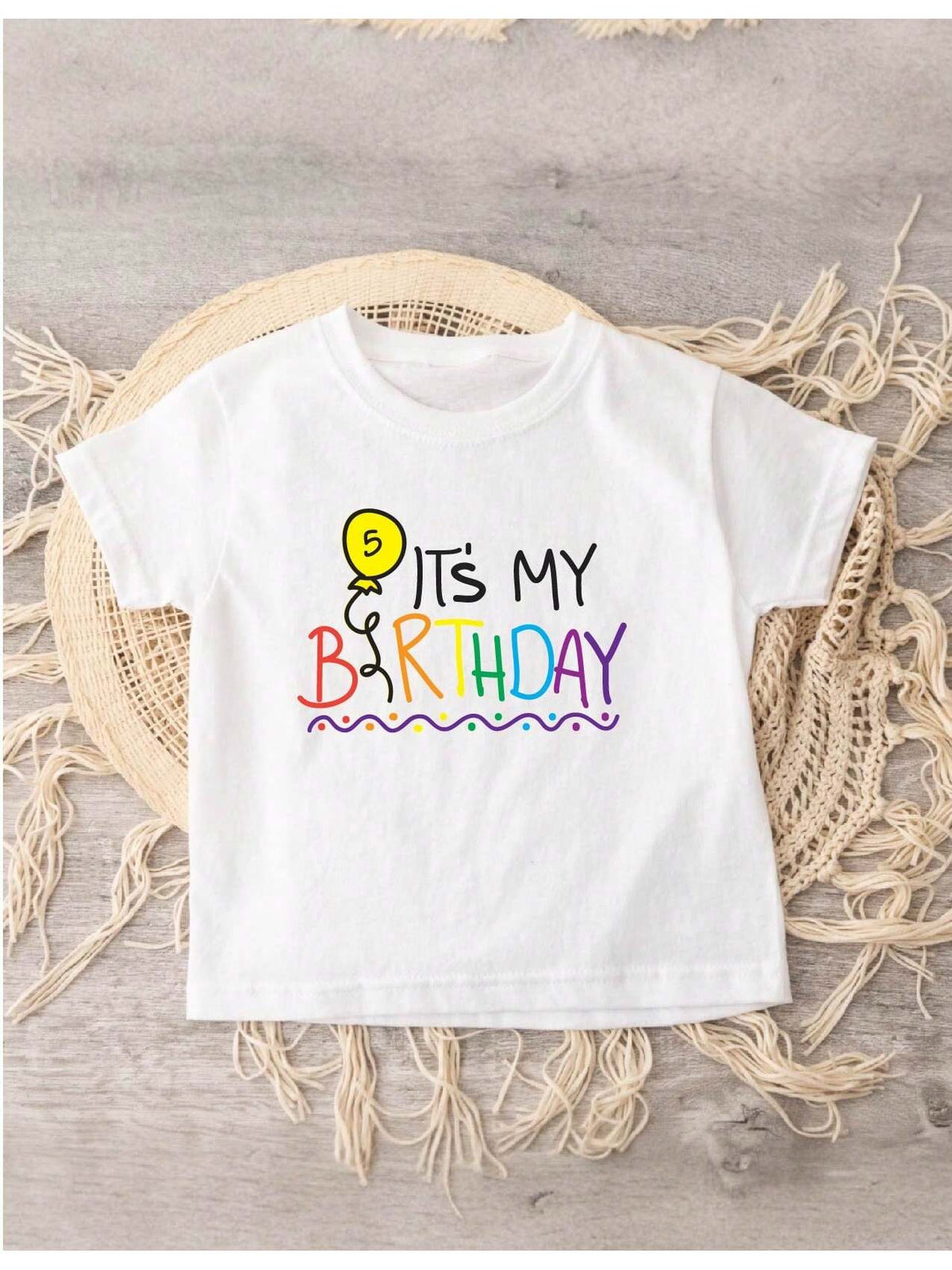It's My Fifth Birthday T-Shirt