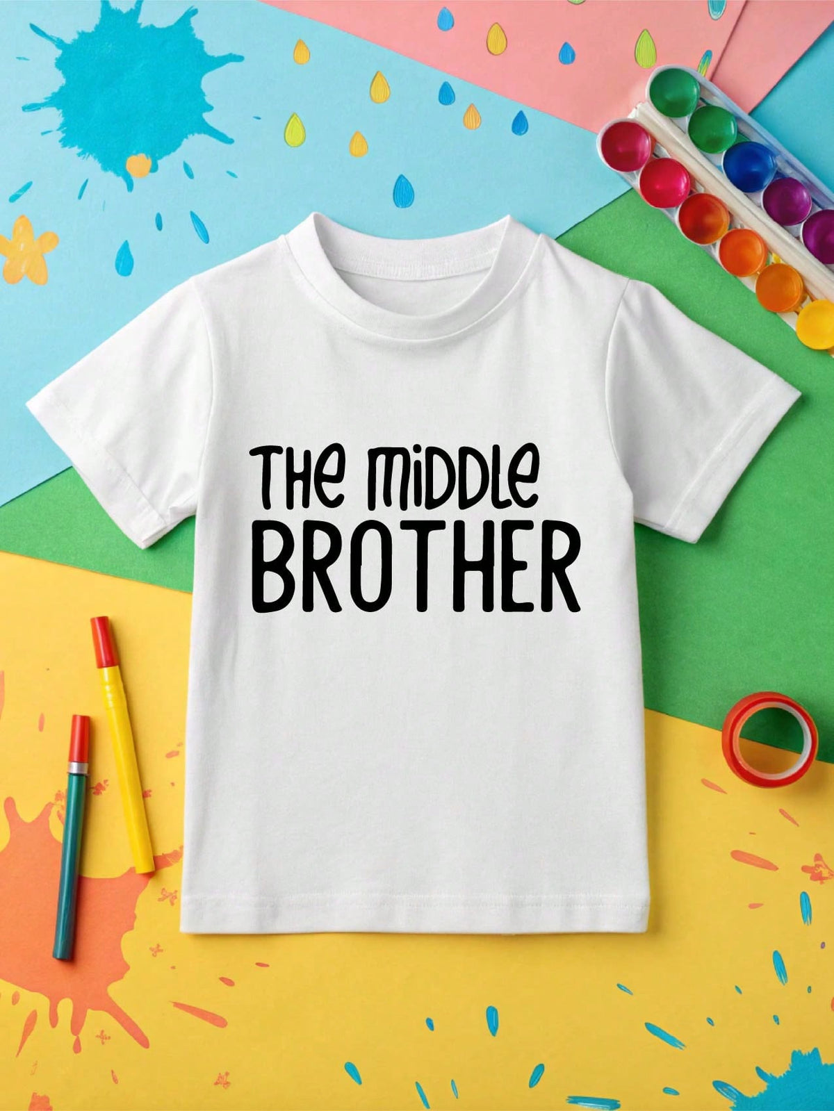 The Middle Brother Kids Bodysuit