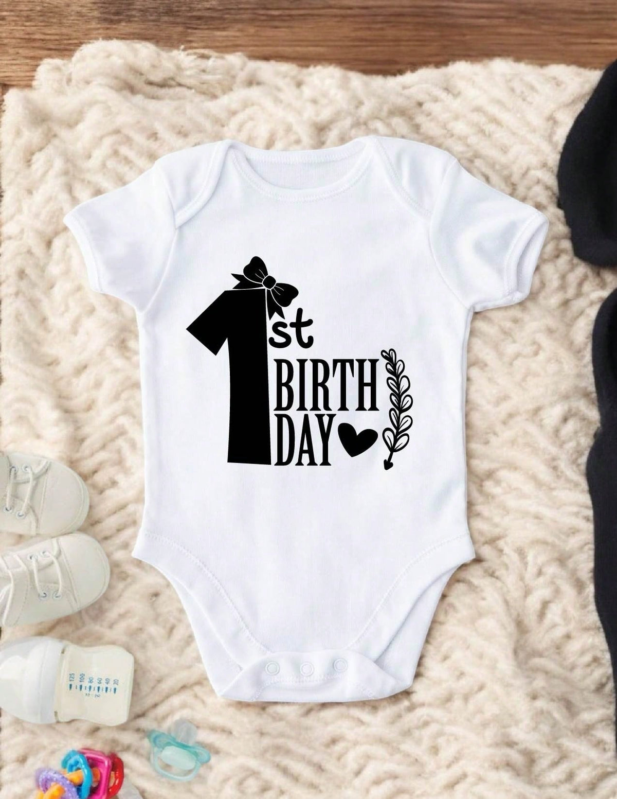 First Birthday Bodysuit