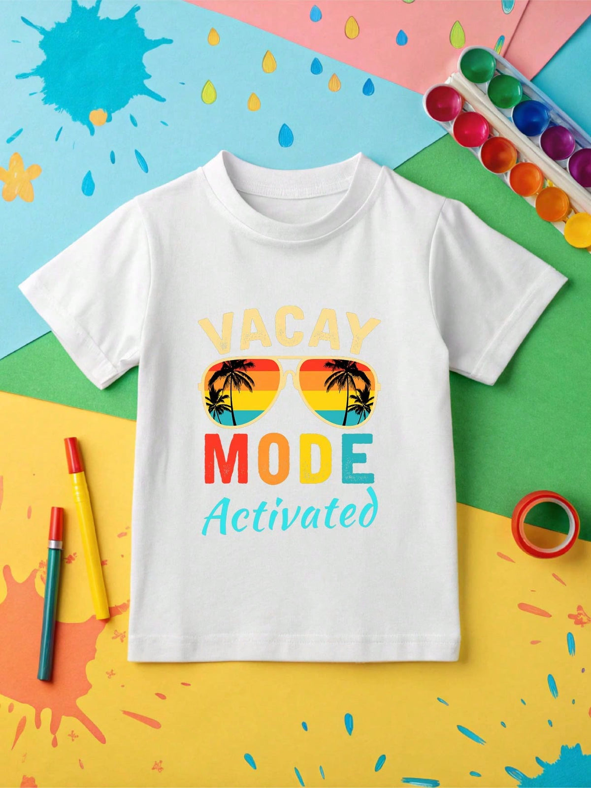 Vacay Mode Activated Kids Bodysuit