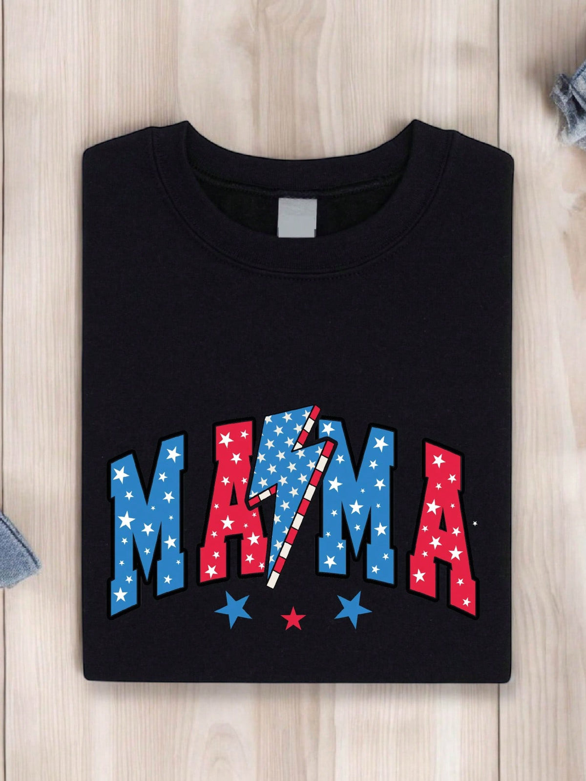 Mama Girly 4th Of July T-Shirt