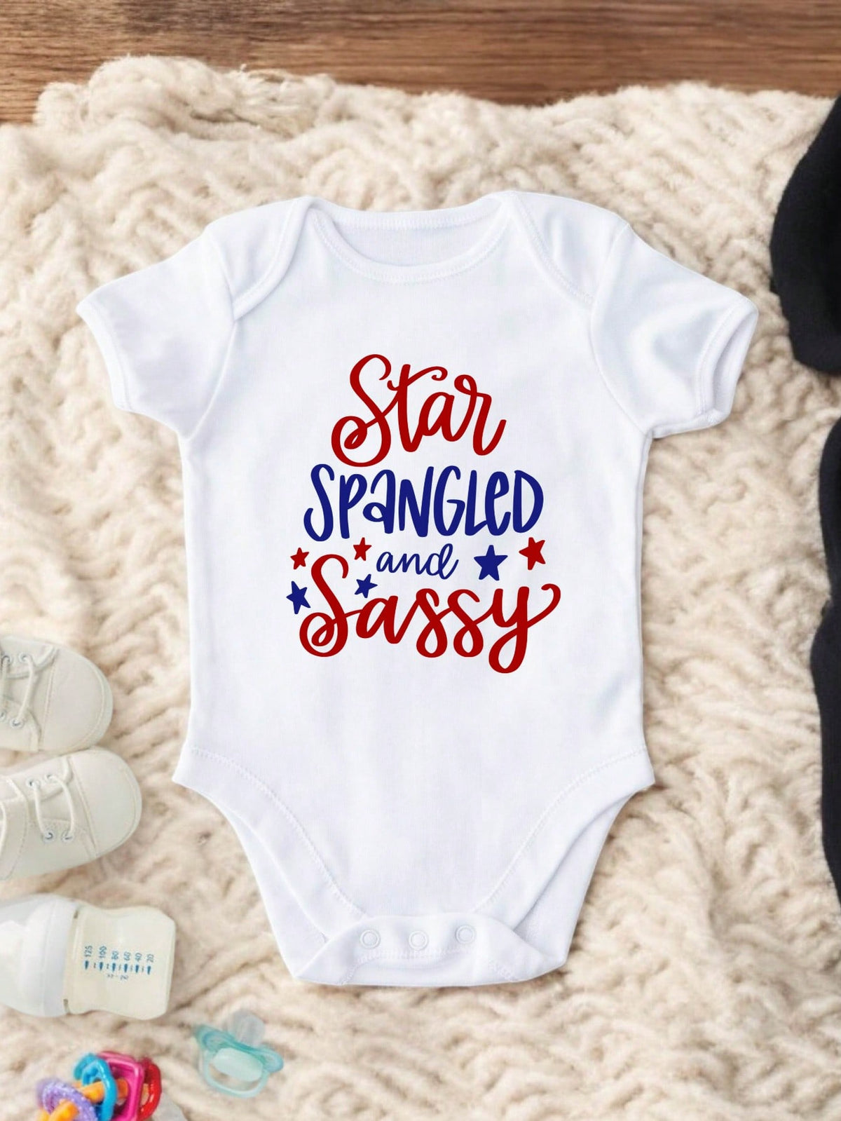 Star Spangled And Sassy Bodysuit