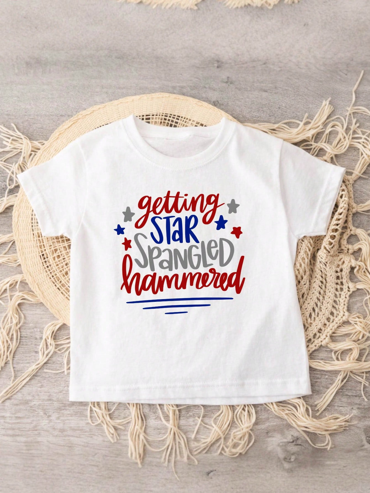 Getting Star Spangled Hammered T-Shirt