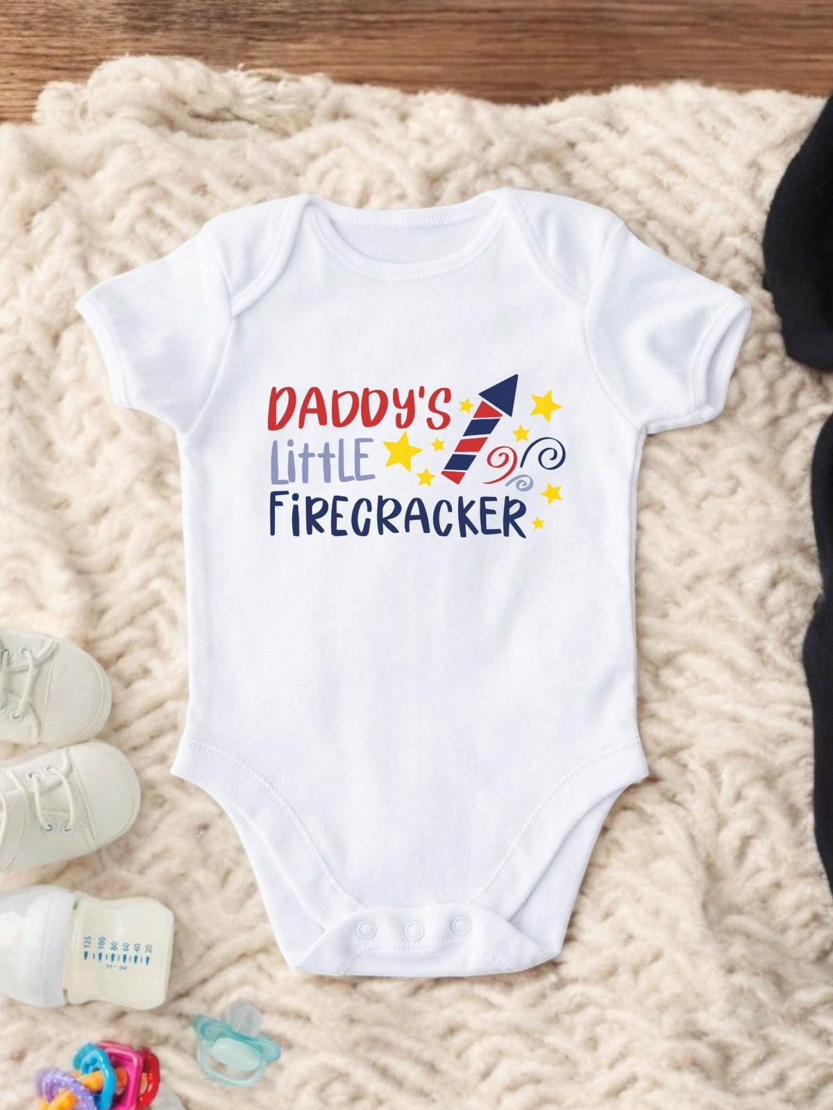 Daddy's Little Firecracker Bodysuit