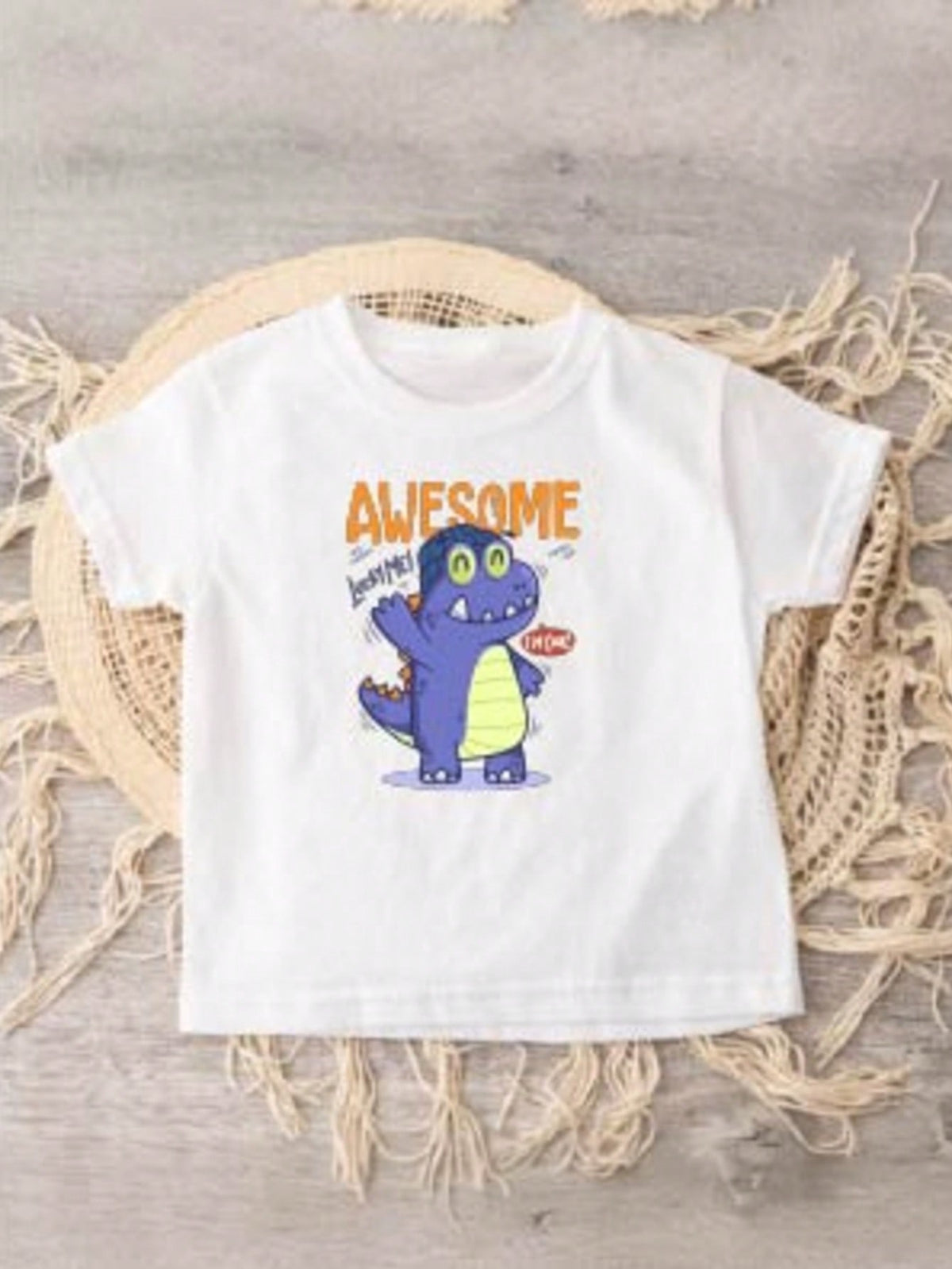 Awesome Lucky Me Dinosaur Kids T-Shirt
