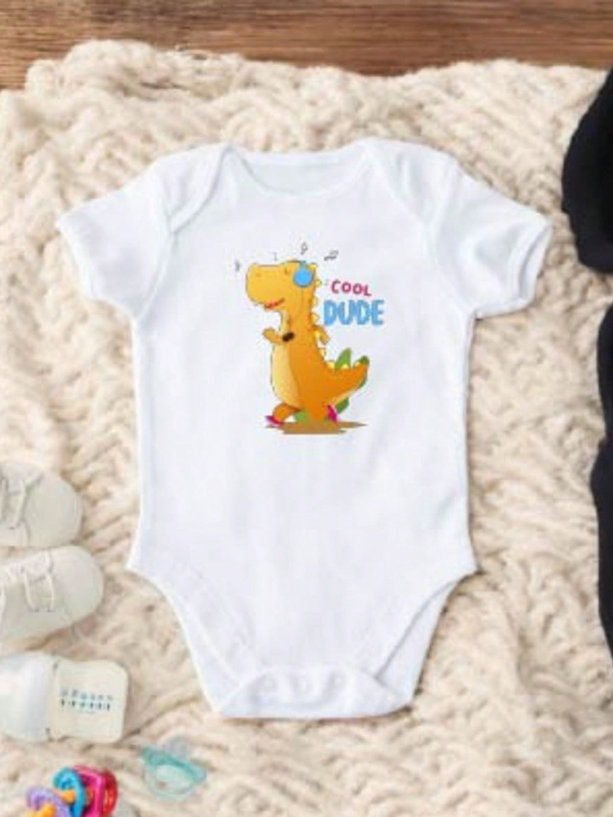 Cool Dude Dinosaur Kids Bodysuit