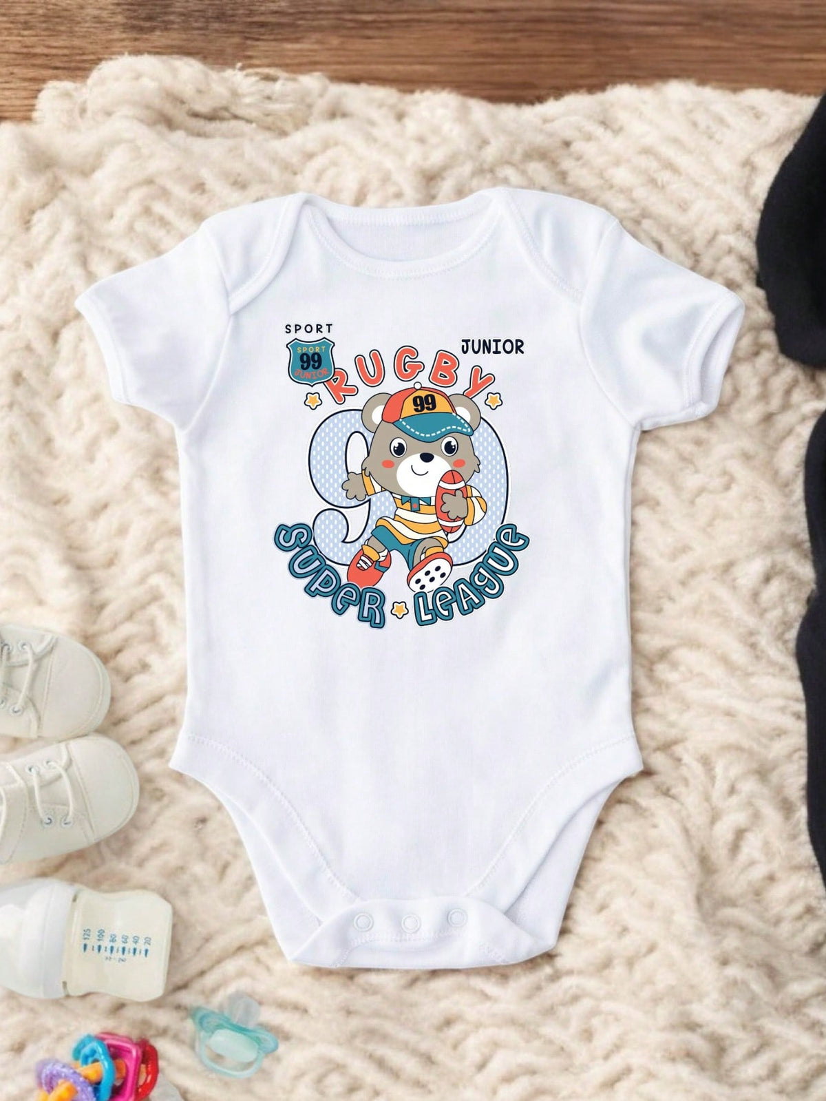 Rugby Super League Kids Bodysuit