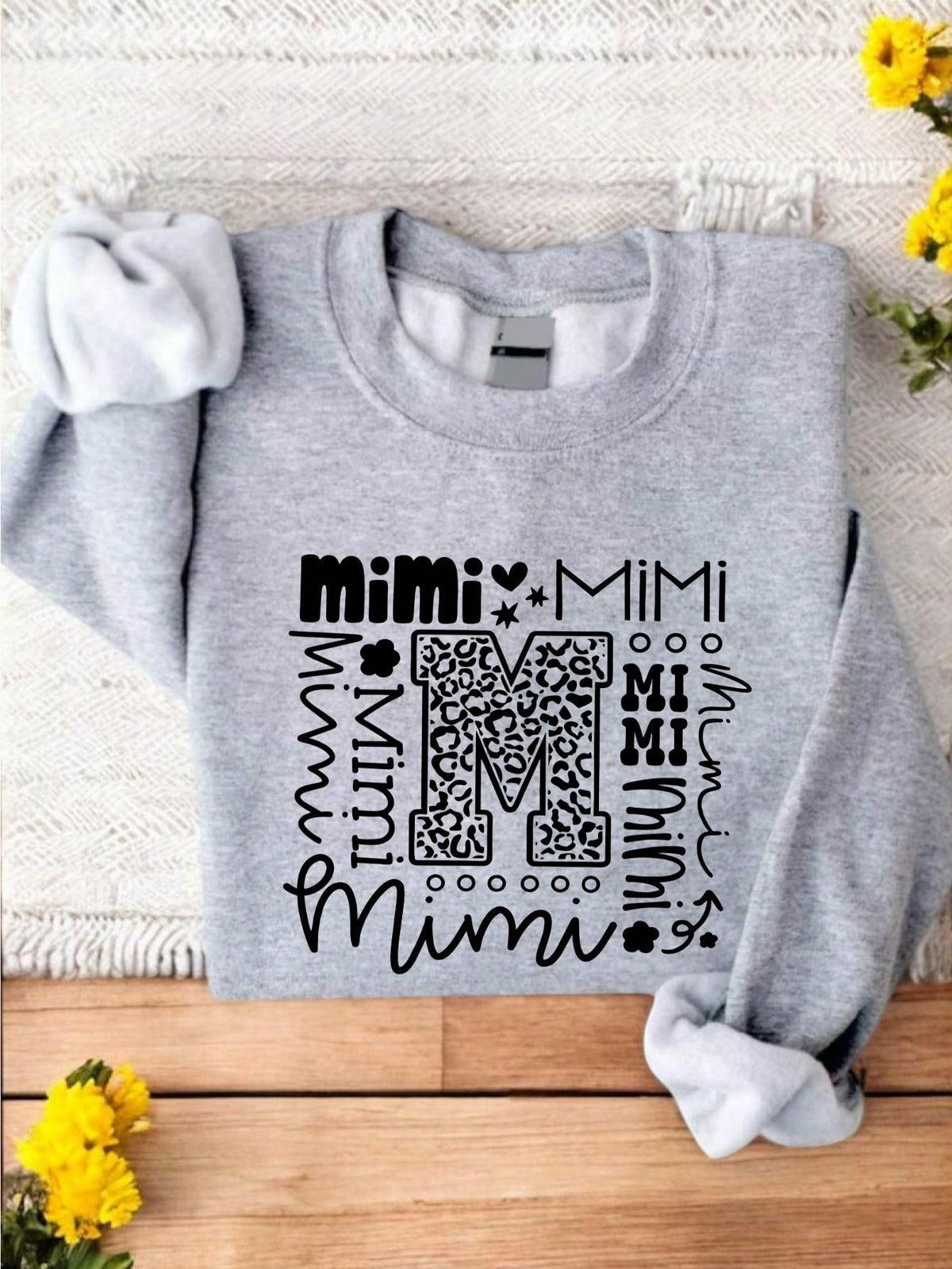 Mimi Typography Sweatshirt