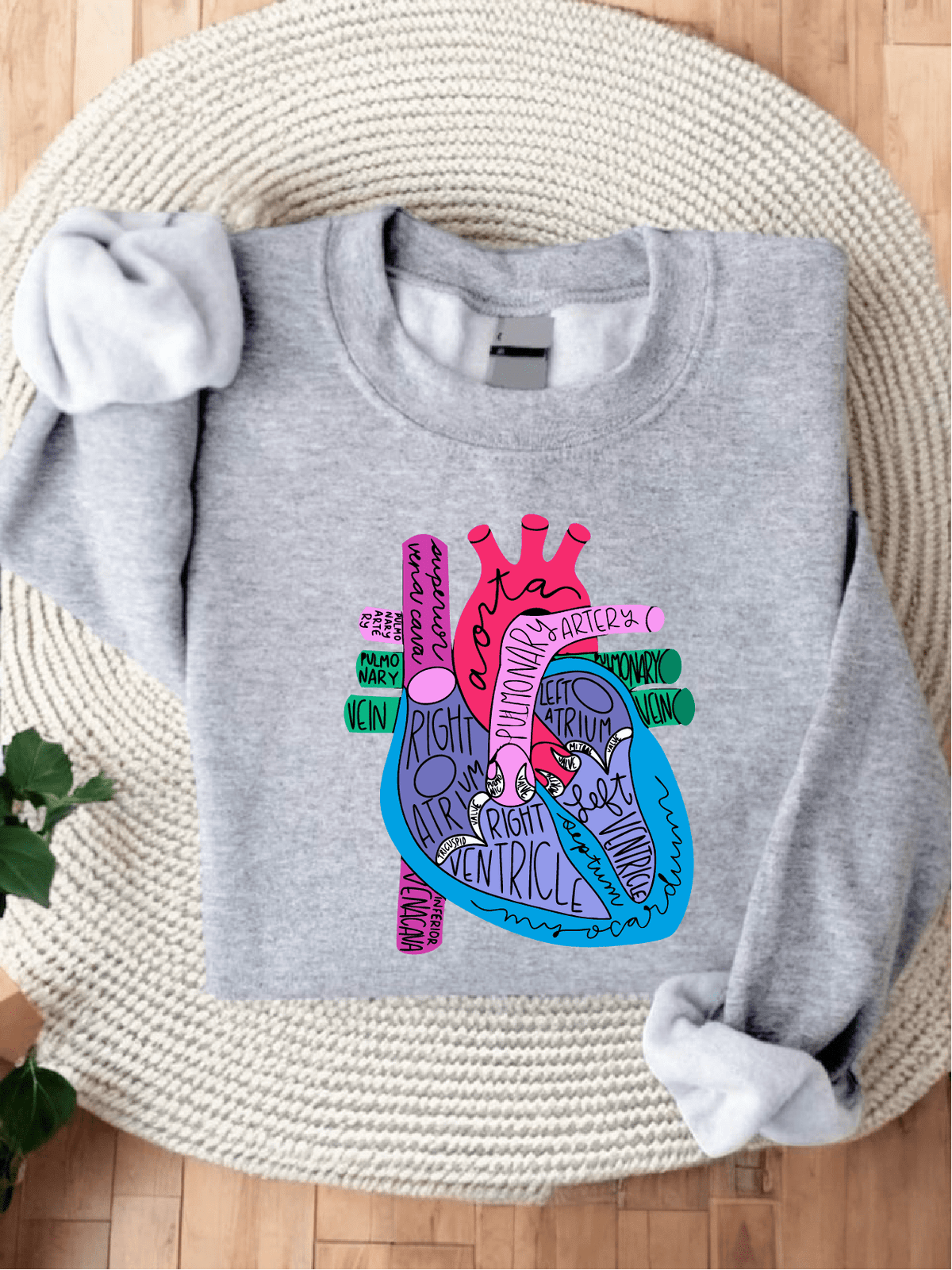 Anatomy Heart Sweatshirt