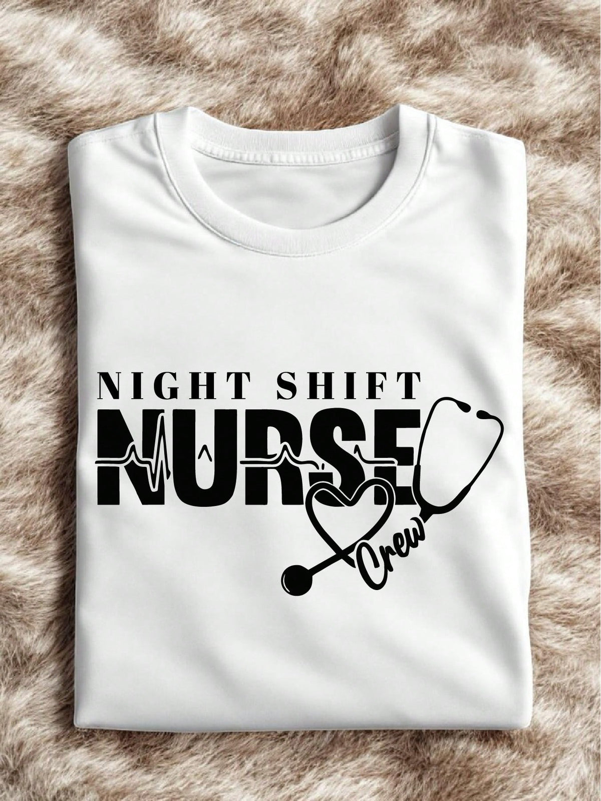 Night Shift Nurse Crew T-Shirt