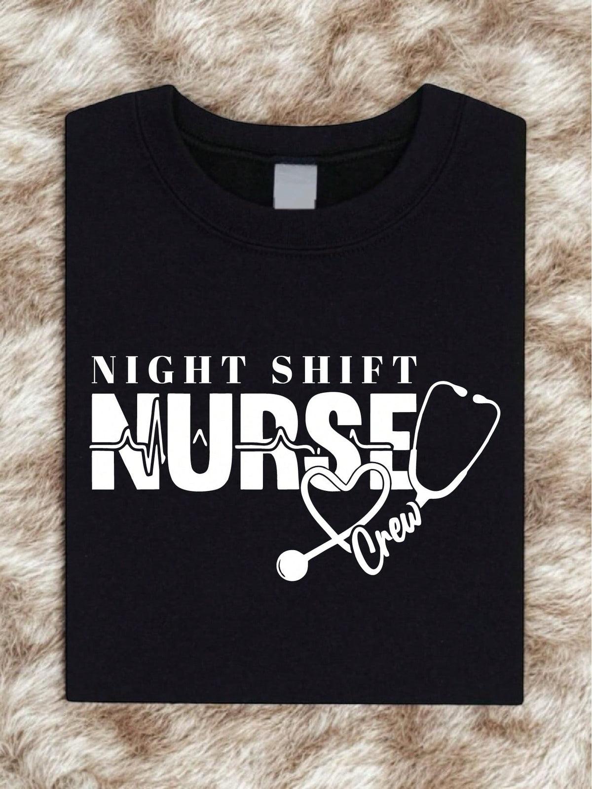 Night Shift Nurse Crew T-Shirt