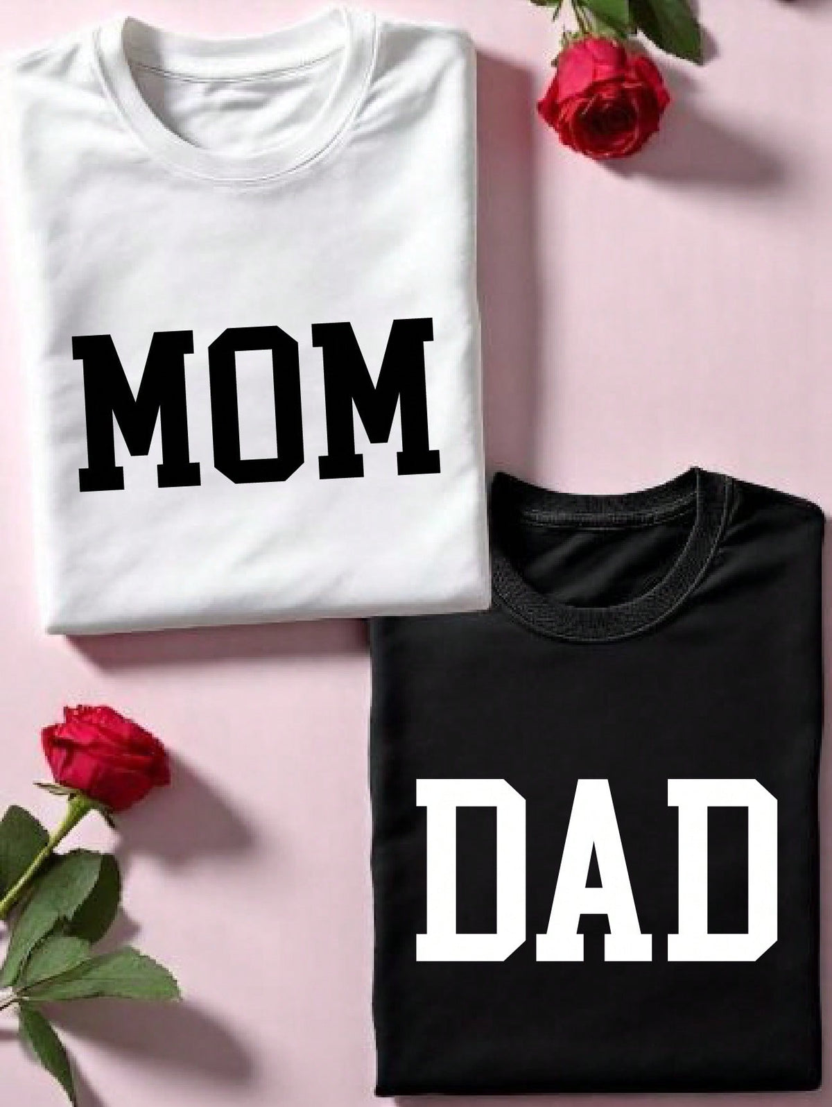 1pc Matching Mom And Dad T-Shirt