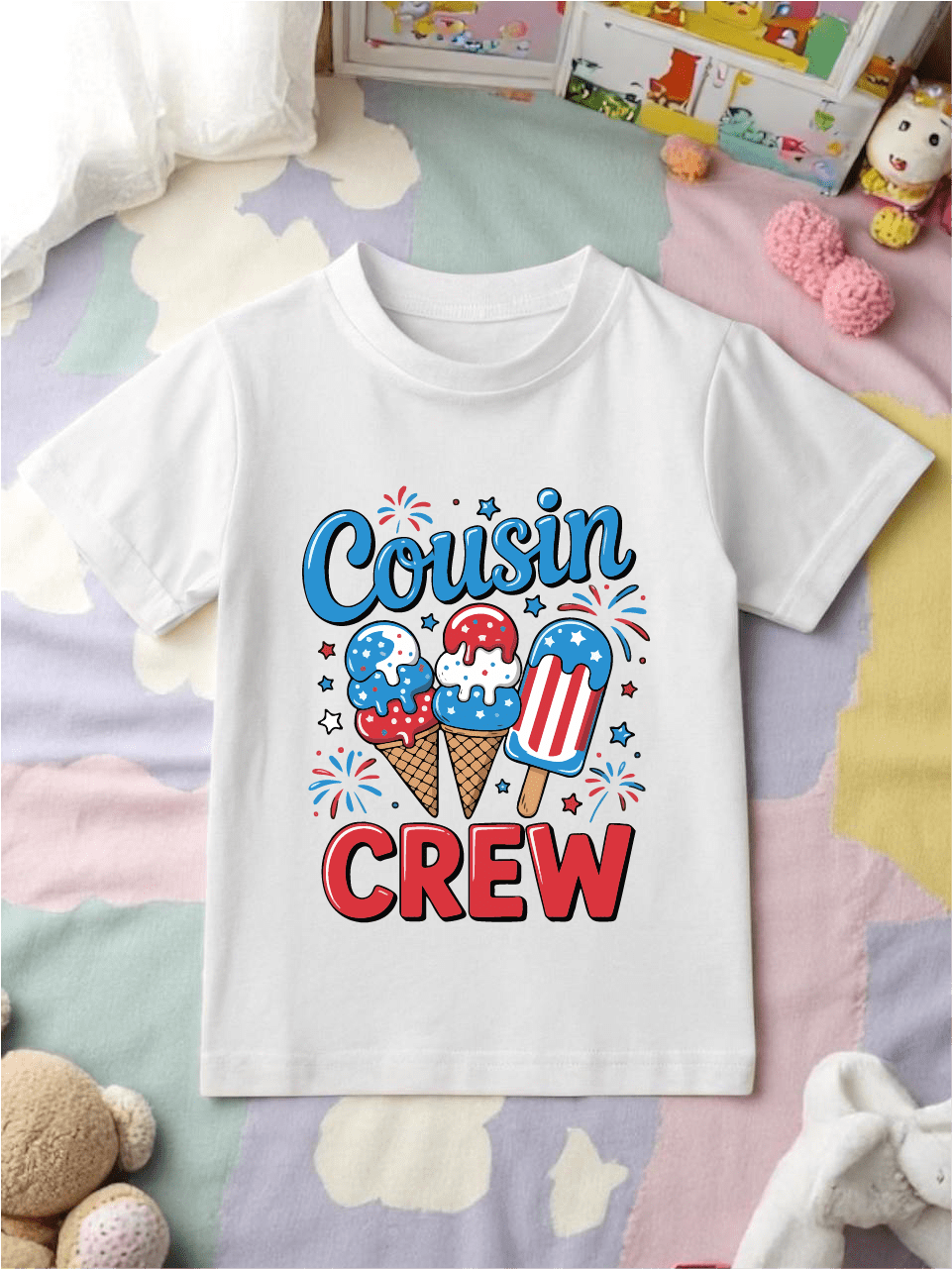 Cousin Crew 4th Of July Bodysuit