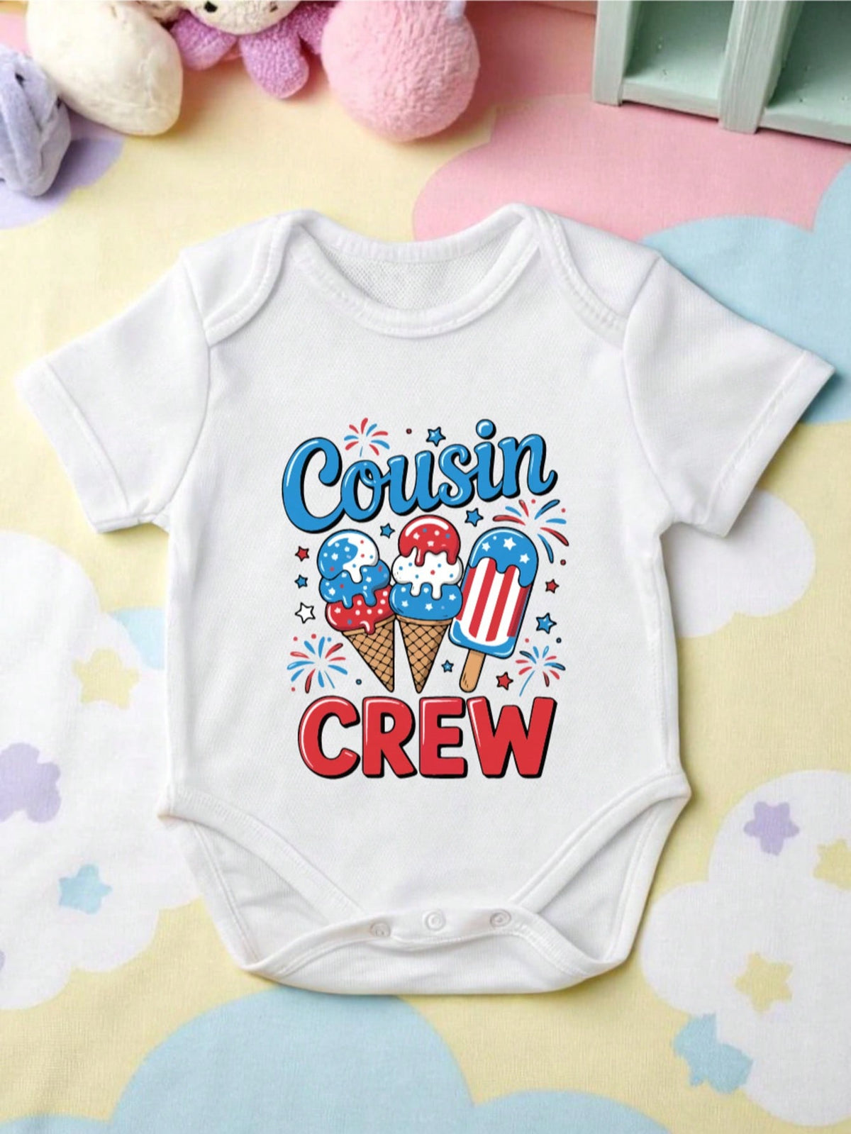 Cousin Crew 4th Of July Bodysuit