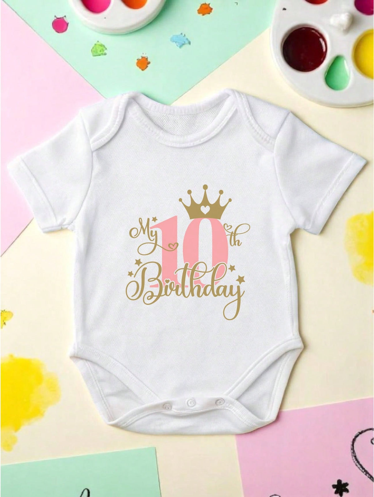 My 10th Birthday Girl Bodysuit
