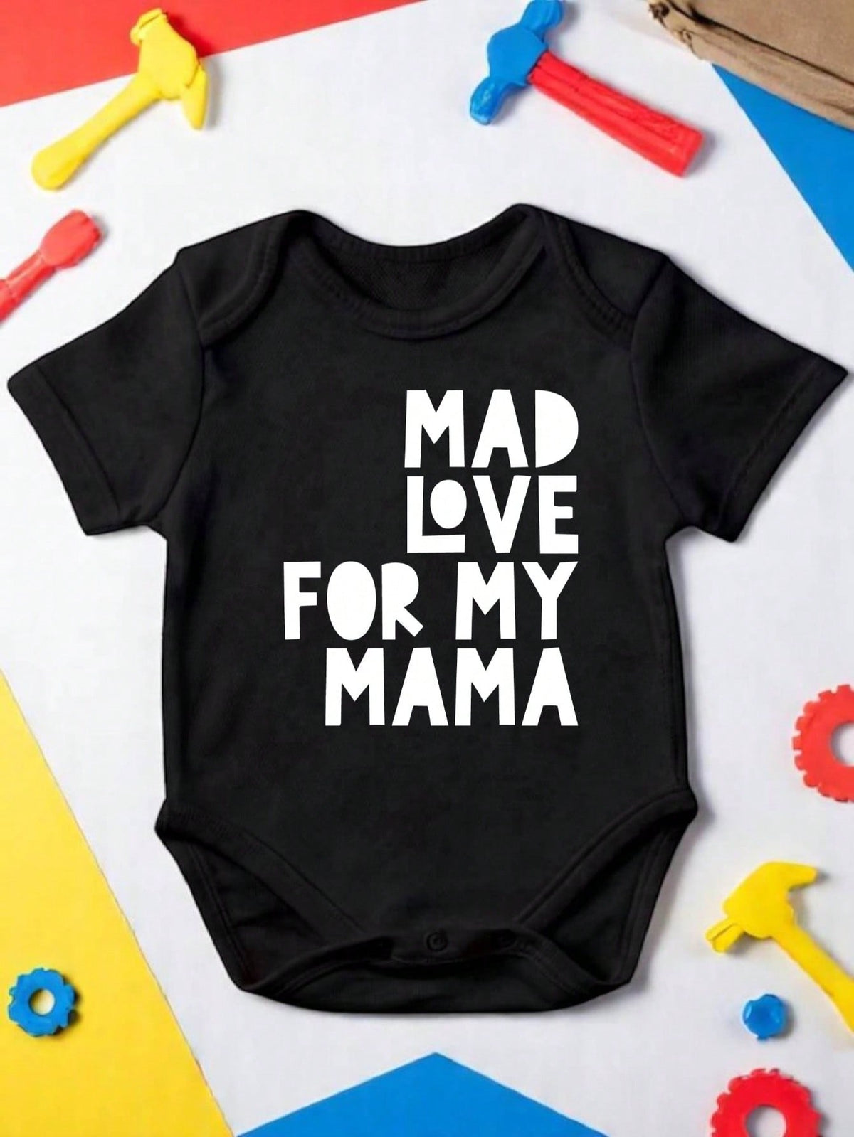 Mad Love For My Mama Toddler Bodysuit
