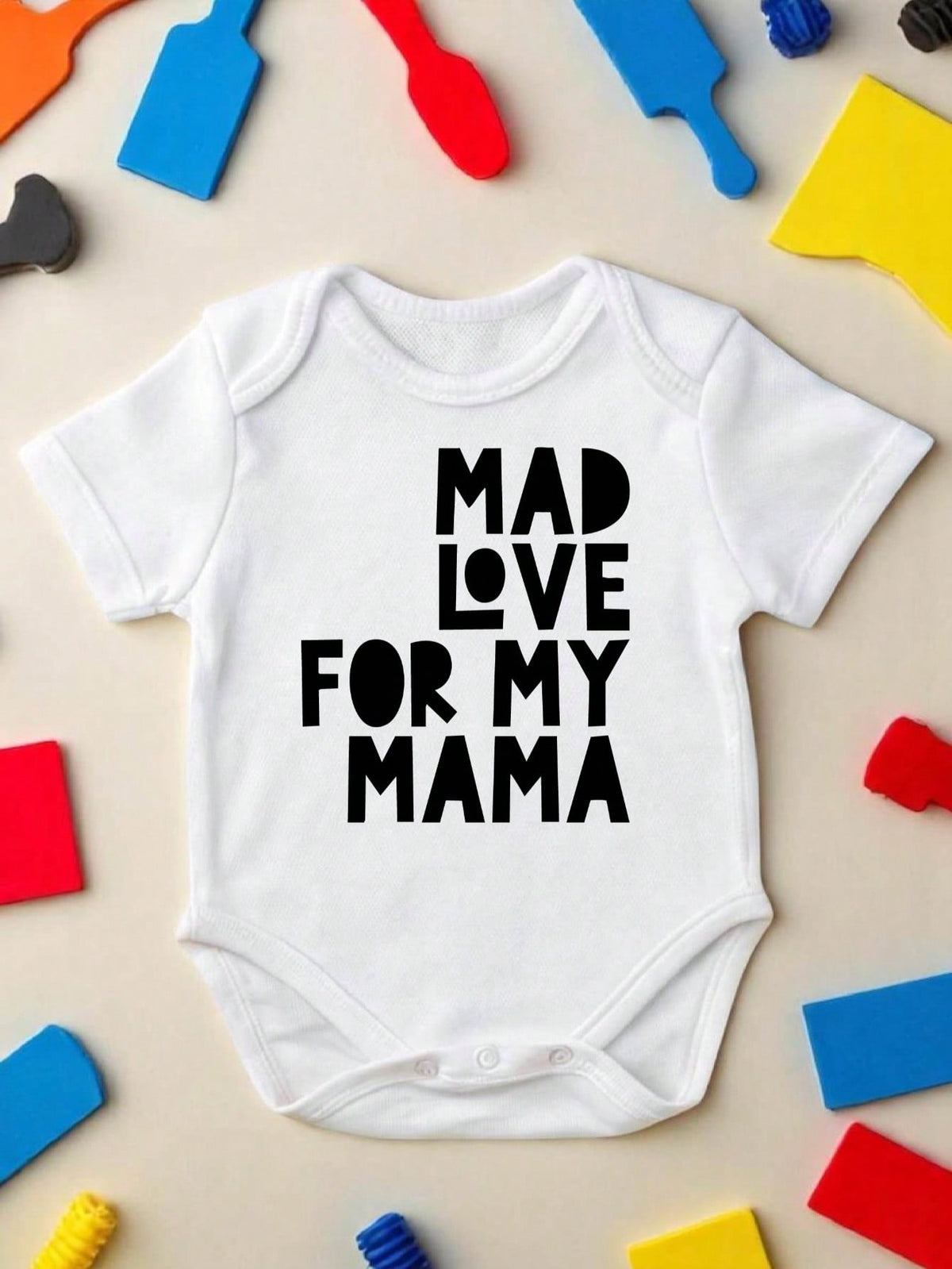 Mad Love For My Mama Toddler Bodysuit