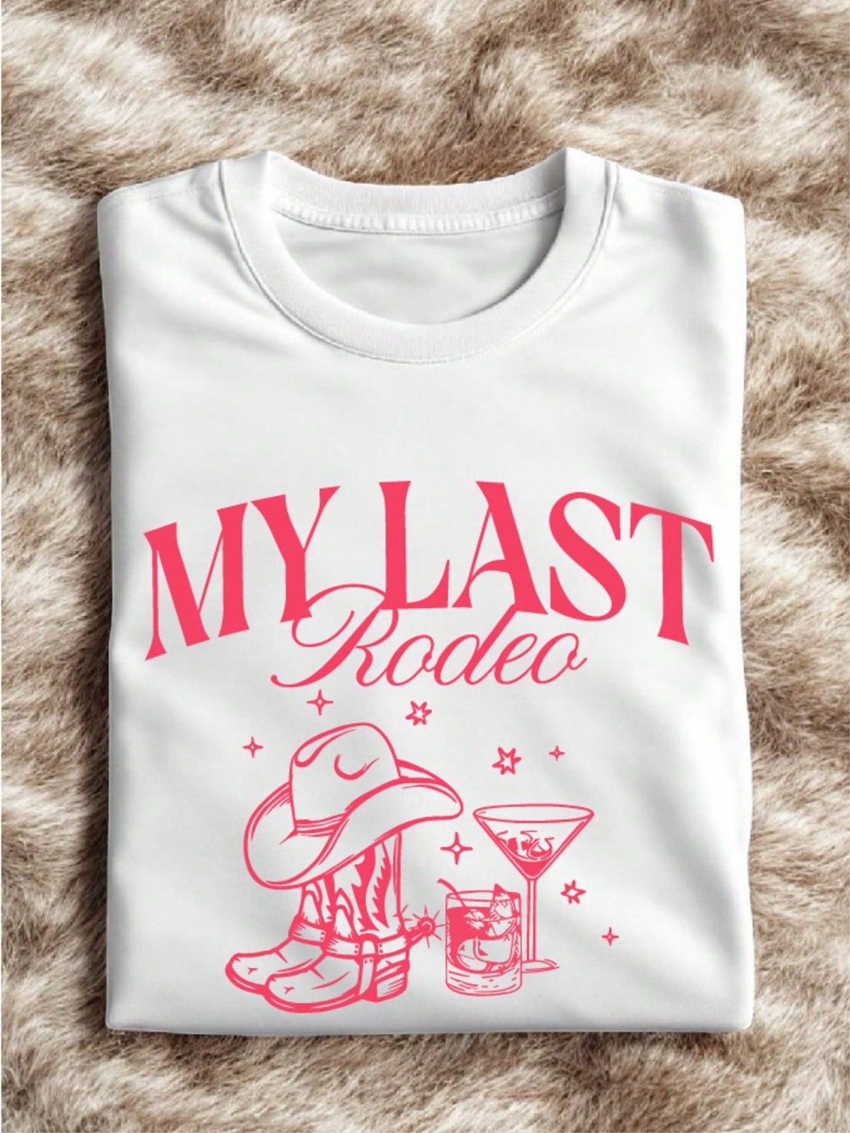 1 PC Last Rodeo Bachelorette T-Shirt