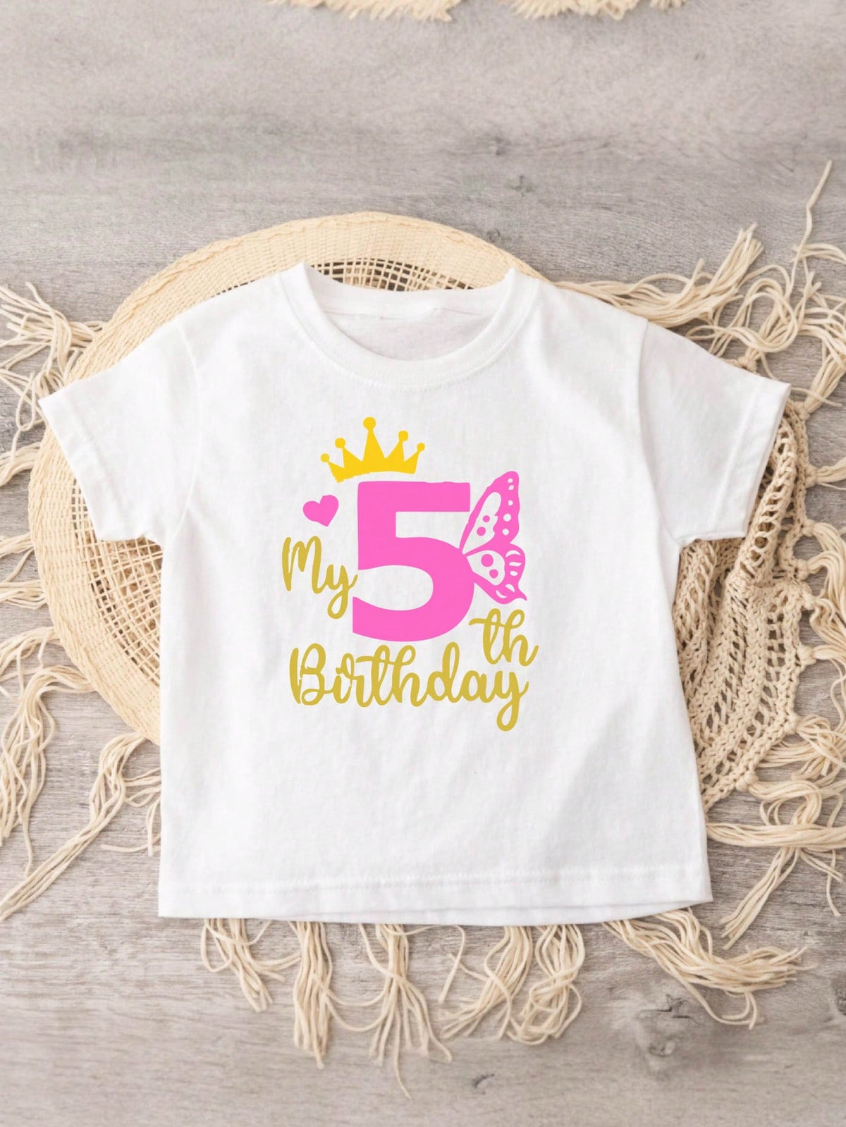 My Fifth Birthday Kids T-Shirt