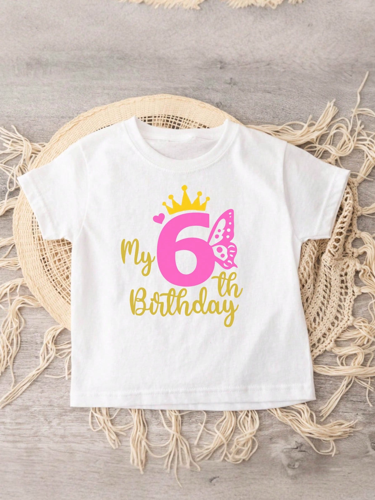 My Sixth Birthday Kids T-Shirt