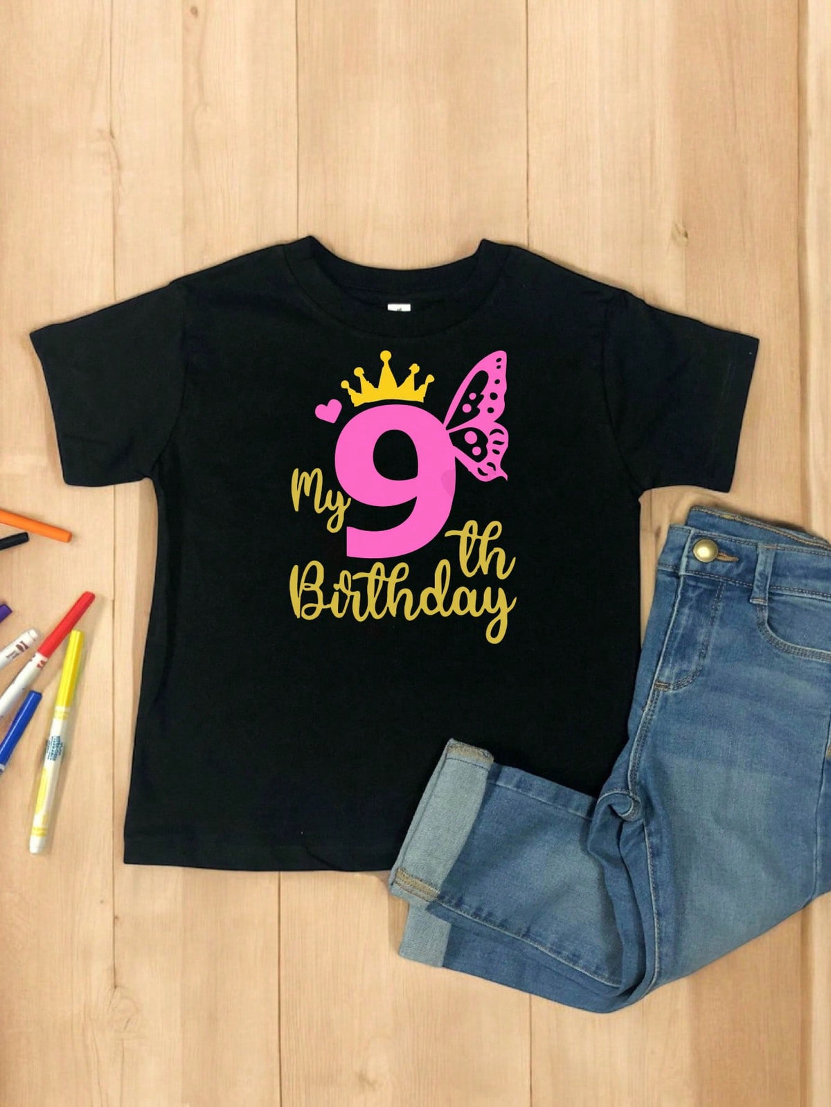 My Ninth Birthday Kids T-Shirt