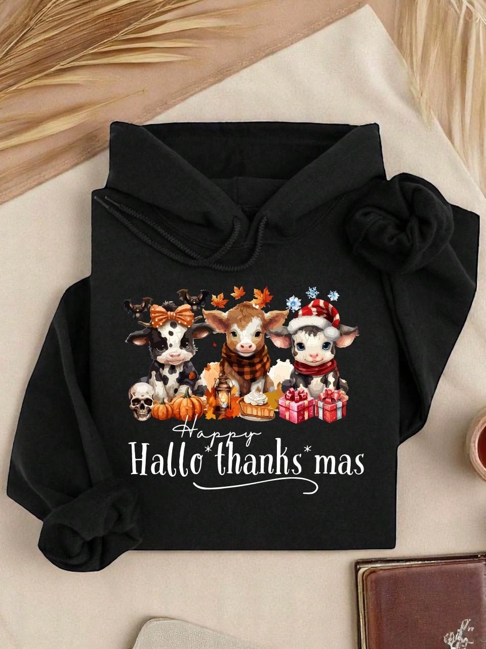 Happy Hallothanksmas Hoodie