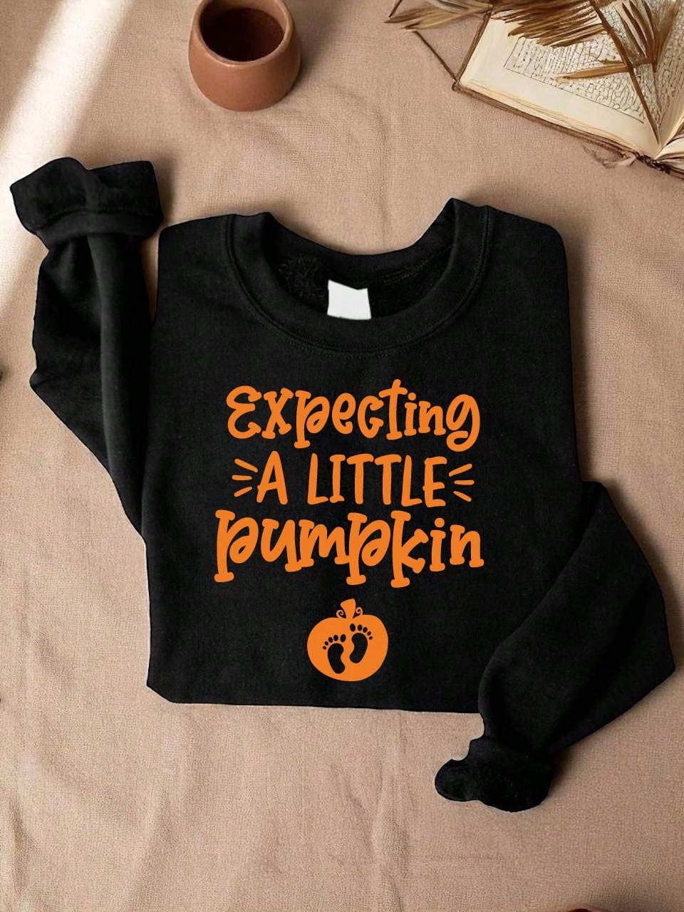 Expecting A Little Pumpkin Sweatshirt