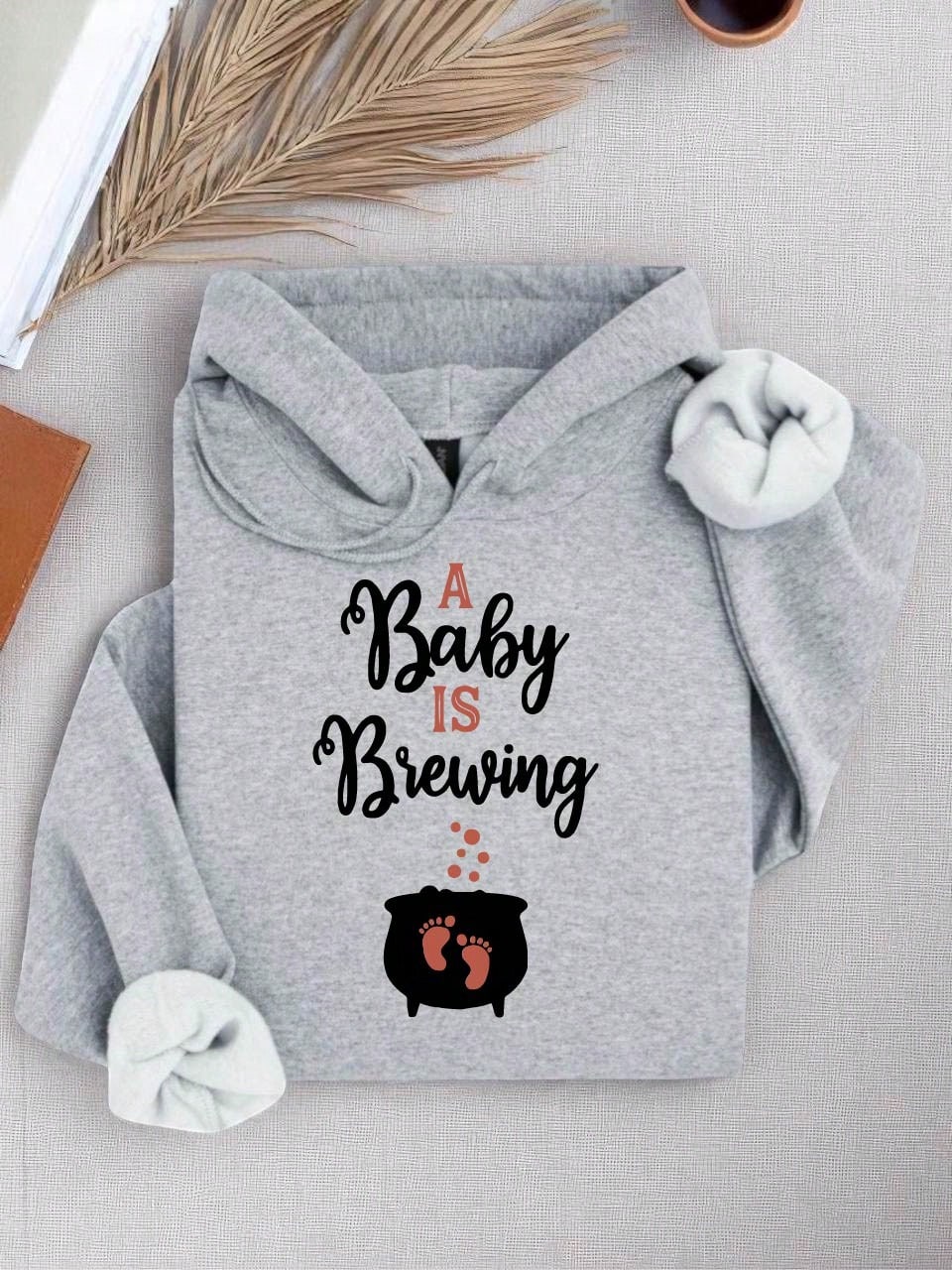 A Baby Is Brewing Hoodie