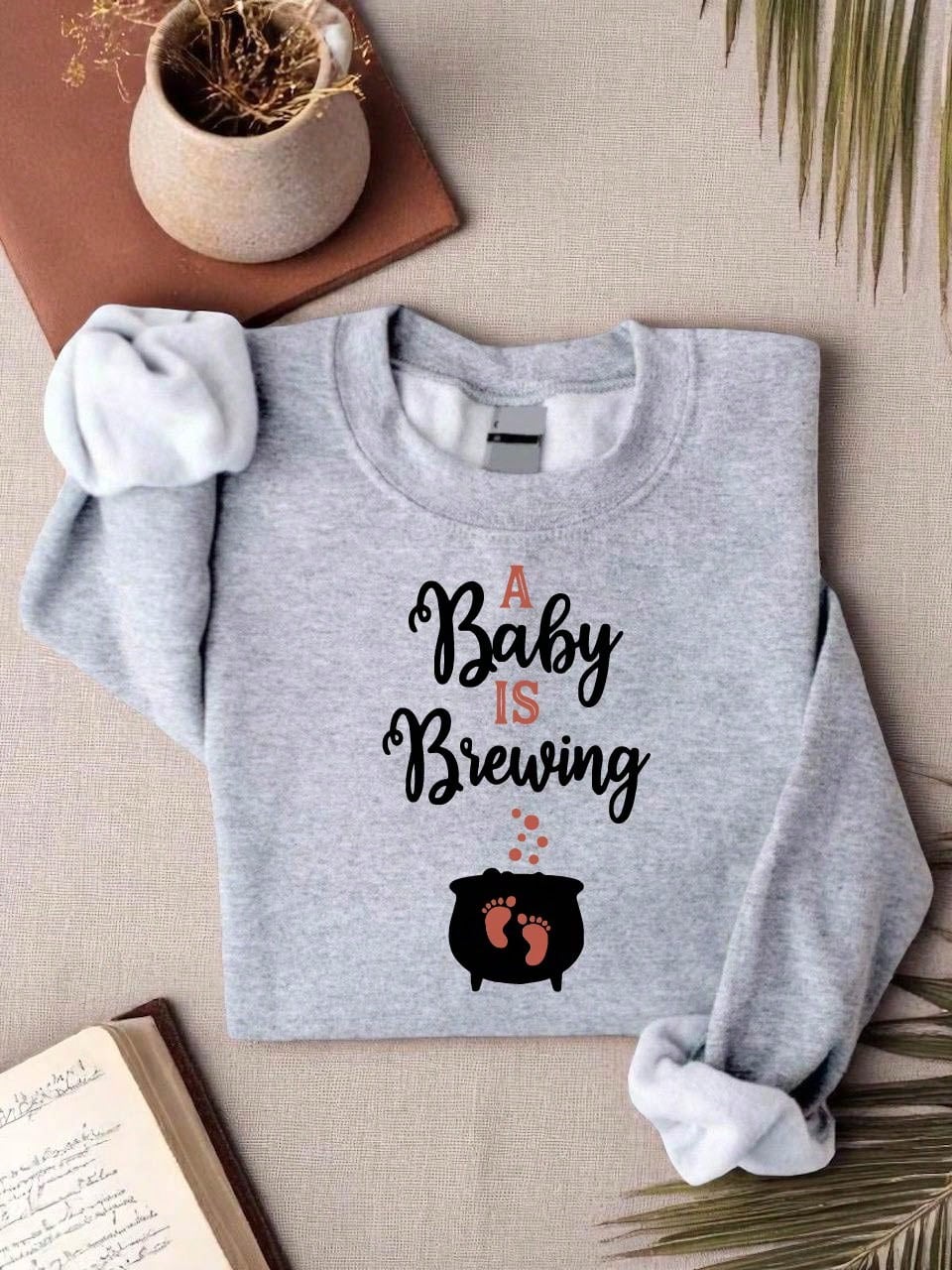 A Baby Is Brewing Sweatshirt