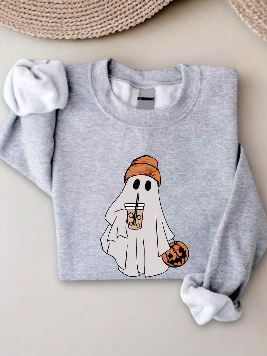 Boo Drink Coffee Sweatshirt