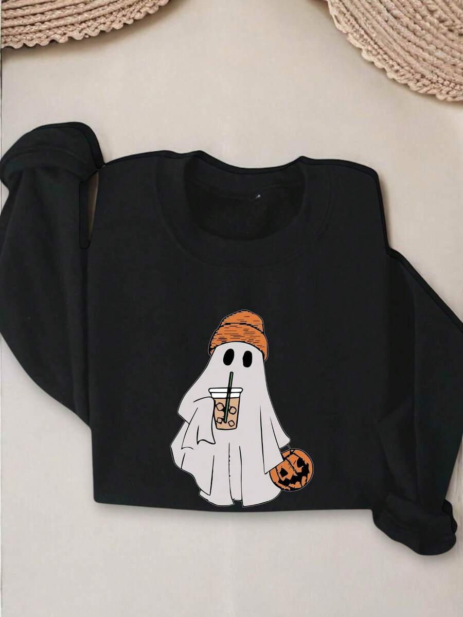 Boo Drink Coffee Sweatshirt