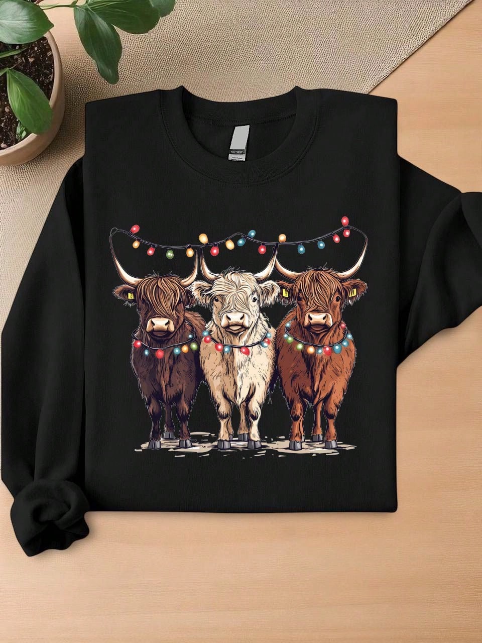 Christmas Cows Sweatshirt