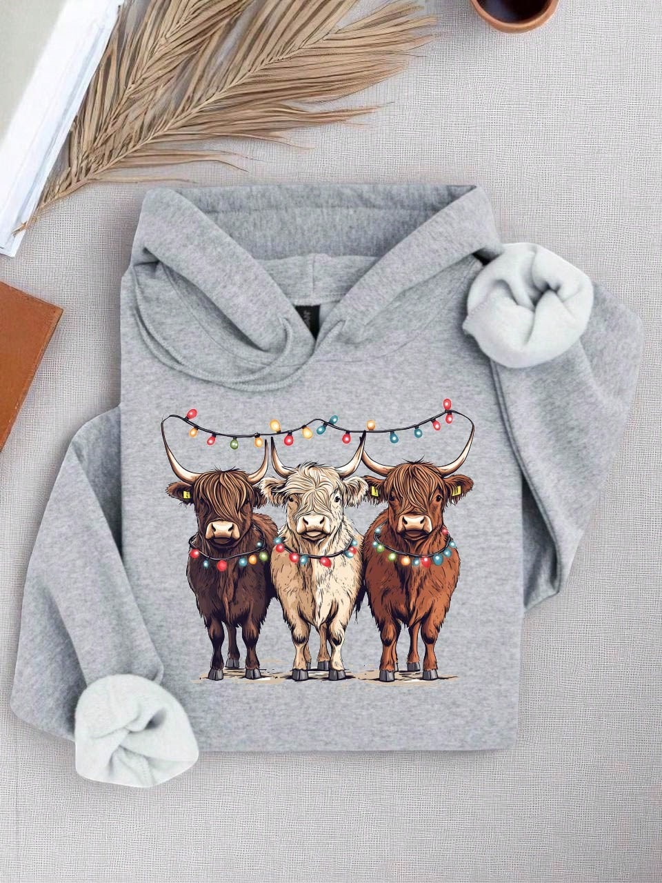 Christmas Cows Hoodie