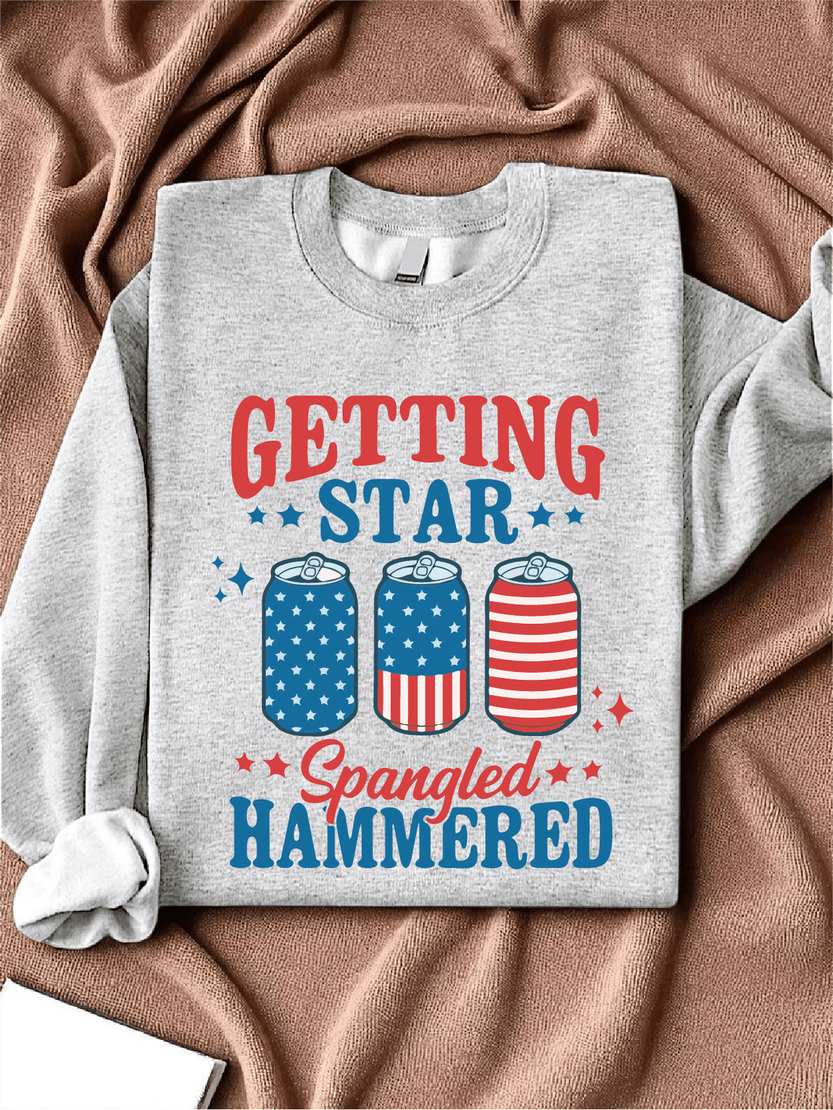 Getting Star Spangled Hammered Sweatshirt