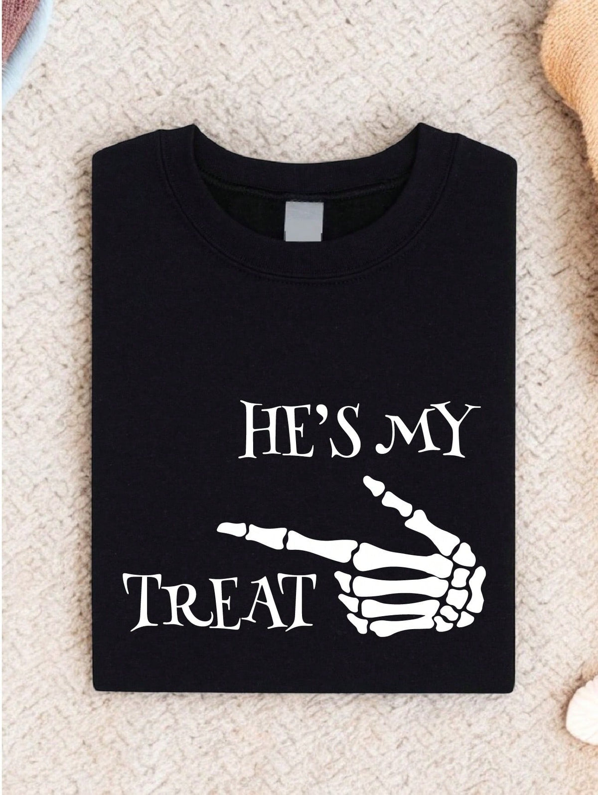 1pc She Is My Trick He Is My Treat T-Shirt