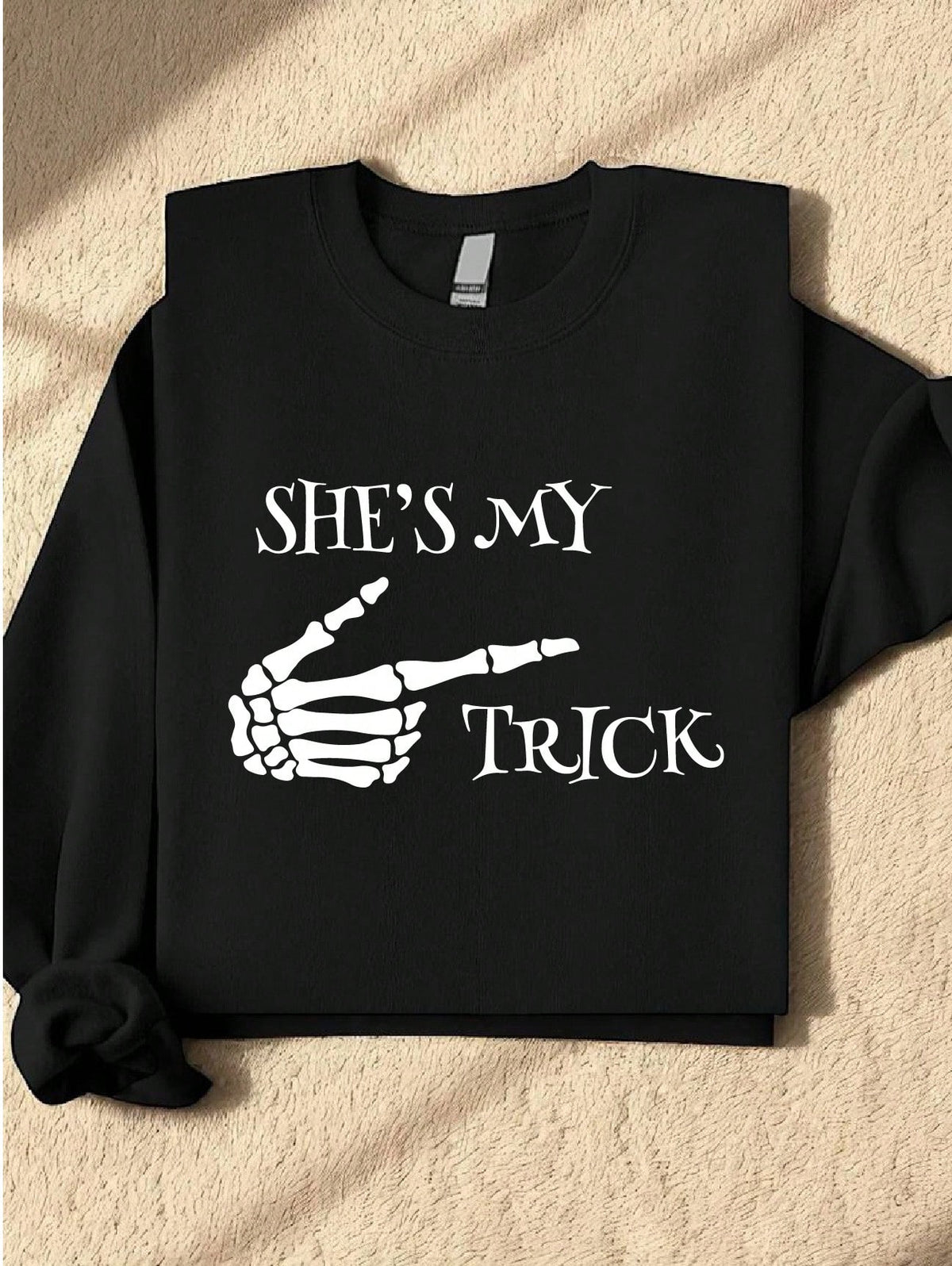 She Is My Trick He Is My Treat Sweatshirt