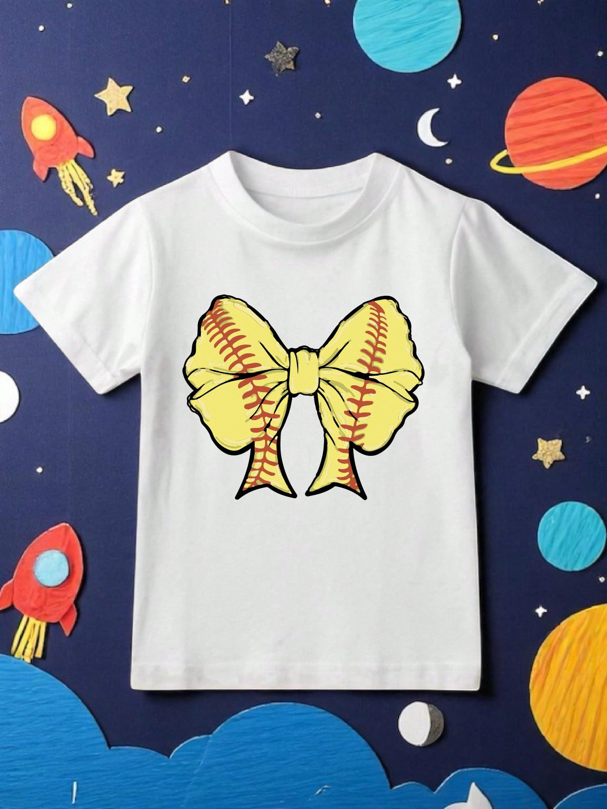 Softball Bow T-Shirt