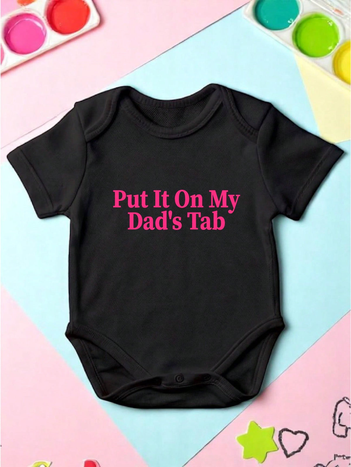 Put It On My Dad's Tab Bodysuit