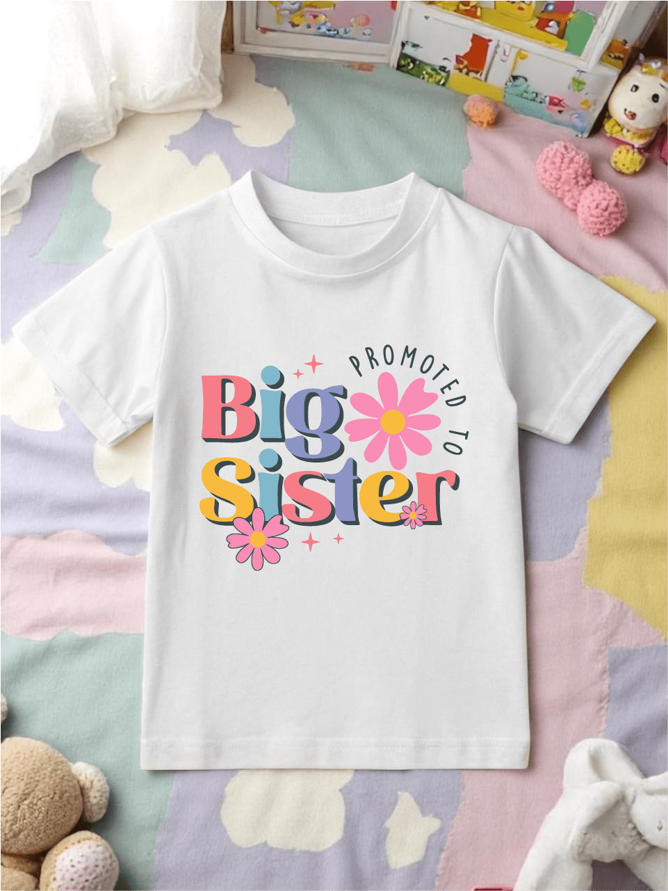 Promoted To Big Sister Toddler Bodysuit
